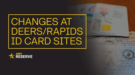 Changes at DEERS/RAPIDS ID card sites > U.S. Army Reserve > News-Display