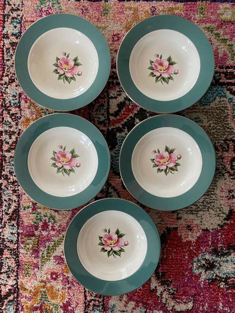 Vintage Homer Laughlin Dinnerware - Empire Green Pattern – The House of ...