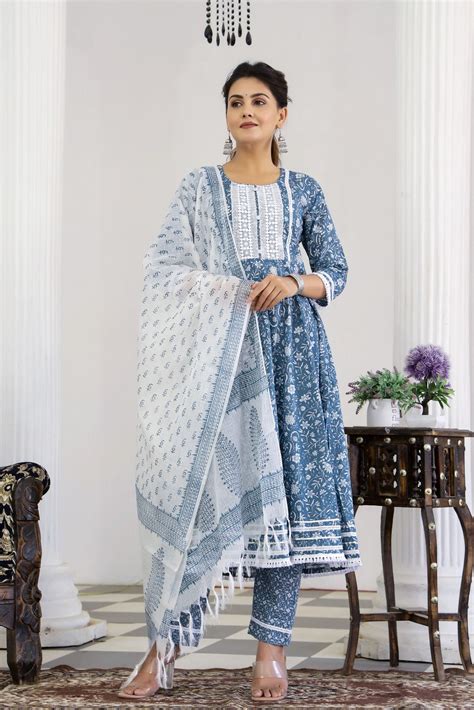Shop Orchid Blue Suit Set | Suits For Women | Zolo – ZoloLabel