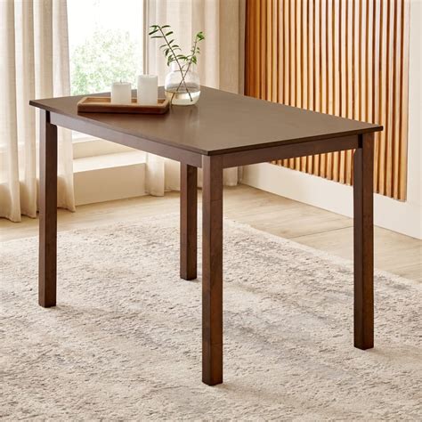 Buy Helios Lia NXT Solid Wood 4-Seater Dining Set with Chairs and Bench ...