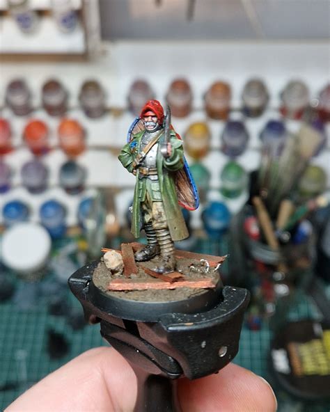 3D Printable Trench Crusade - Lieutenant - New Antioch by Factory ...