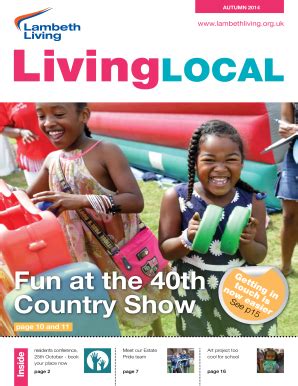 Fillable Online Your tenancy agreement - Lambeth Housing Management Fax ...