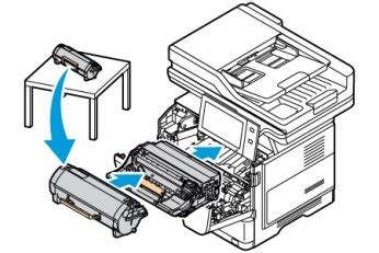 Retirada del material de embalaje interno