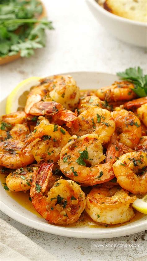 Garlic Butter Prawns - Khin's Kitchen