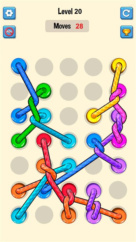 Twisted Rope 3D, Tangle Rope 3D: Sorting Puzzle, Tangled Line 3D: Knot ...