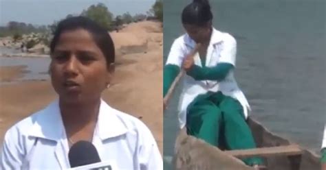 Hats Off To This Nurse Who Crosses A Crocodile-Infested River To Treat ...