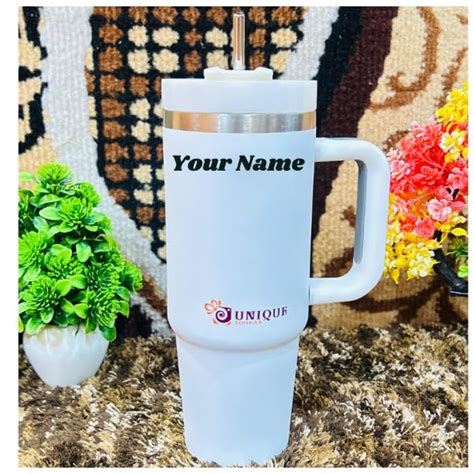 Buy UNIQUE TOHFAA Personal Name Customized Water Bottle Tumbler ...