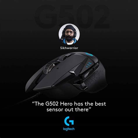 Logitech G502 Hero Gaming Mouse