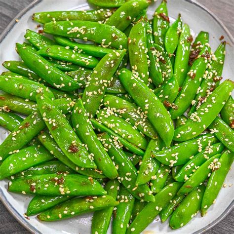Wasabi Sugar Snap Peas Recipe at Oscar Godson blog