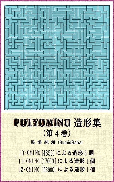 POLYOMINO MOLDING 4: 10/11/12-OMINO MOLDING (Japanese Edition) eBook ...