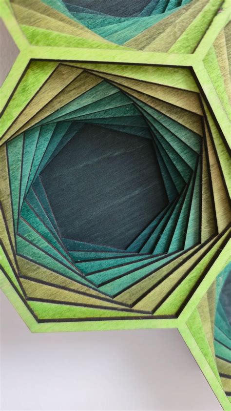 Image result for Hexagonal Layered Shape