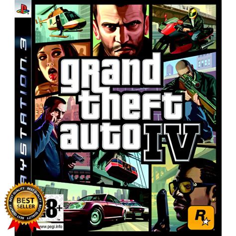 Jual Kaset Game Flashdisk PS3 CFW OFW HEN GTA 4 Grand Theft Auto IV ...