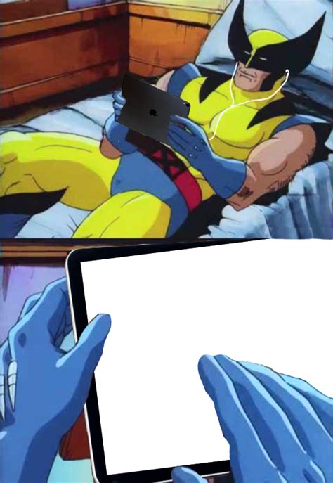 Wolverine Photo Meme Template