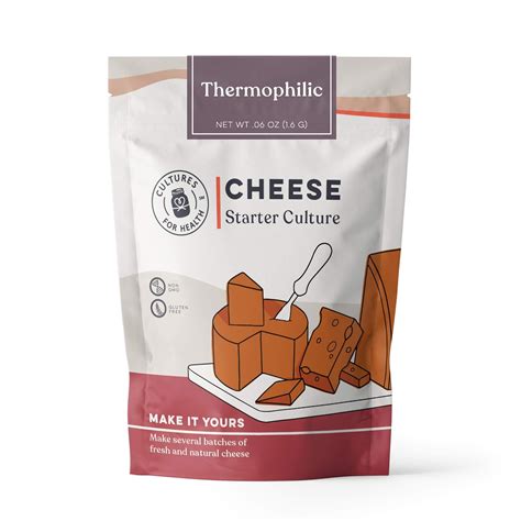 Cultures For Health DIY Thermophilic Cheese Starter Pack | Gluten Free ...