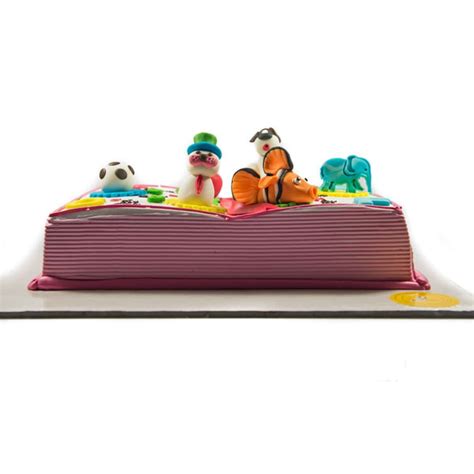 Buy Alphabet Book Cake | Online Cake Delivery - CakeBee