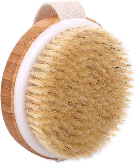 KWEL Wooden Bath Brush for Dry brushing | Wet and Dry Bath Brush for ...