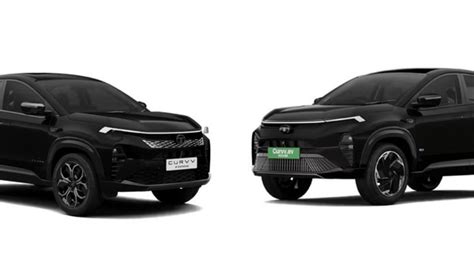 The Tata Curvv and Curvv EV Dark Edition launched in India. Here's what ...