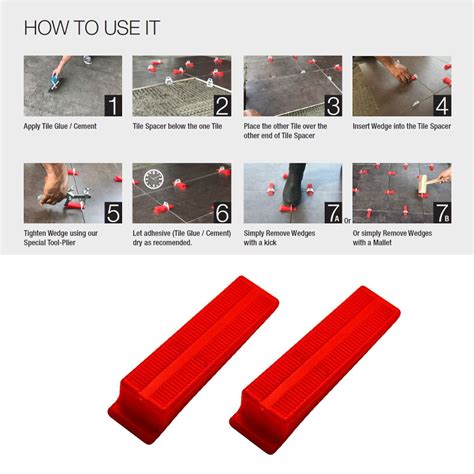 Image result for How to Use Tile Leveling Wedges