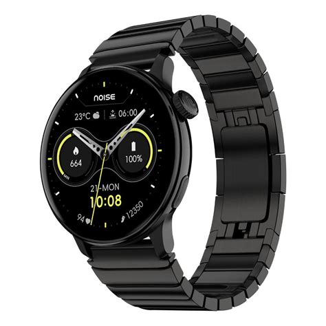 Buy Noise Pro 6R 3.7 cm (1.46 inch) AMOLED Smart Watch, 1000 NITS ...
