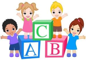 kids with abc block |poster for kids|alphabest posters Paper Print ...