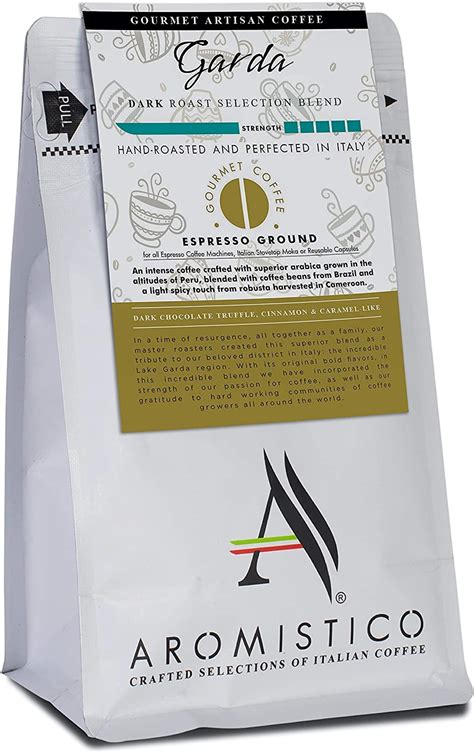 Buy AROMISTICO | GARDA - Intense Premium Dark Roast | Dark-Chocolate ...