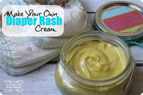 Homemade Diaper Rash Cream | How to make your own Passion for Savings