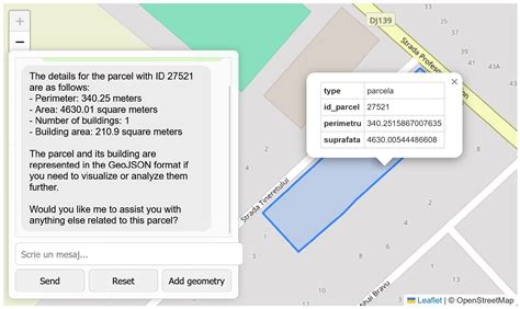 LLM-Based Geospatial Assistant for WebGIS Public Service Applications