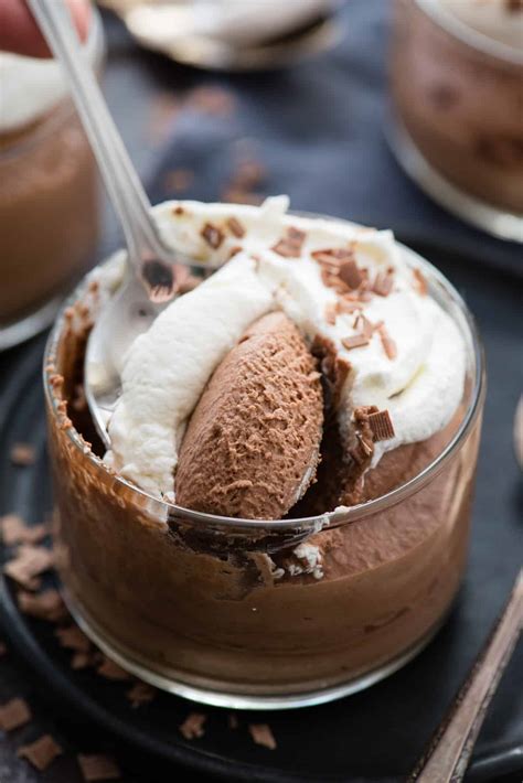 3-Ingredient Chocolate Mousse - It