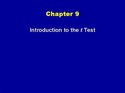 Image result for T-Test Introduction