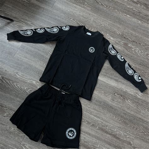 BAPE Men's Black and White Sweatshirt | Depop