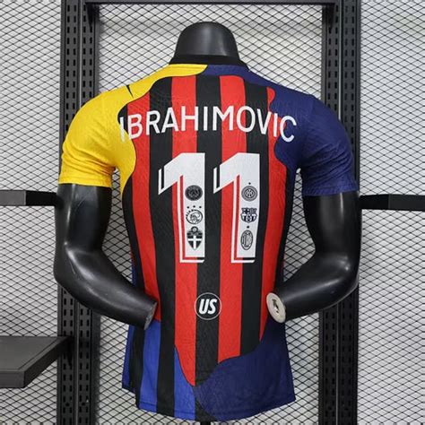 Zlatan Ibrahimovic Special Jersey 25 26 Season PLAYER VERSION – Red ...