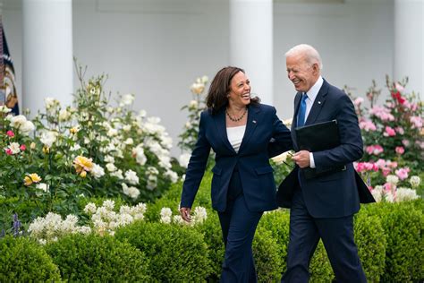 Kamala Harris Gets Flowers, Cake and a Birthday Gift from President