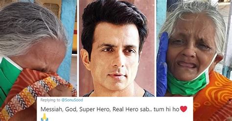 Sonu Sood Steps In To Rescue Abandoned Mother Thrown Out By Her Own Son ...