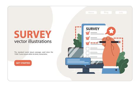 Research.net Powered Online Survey Background Aesthetic Minimalist HD Wallpaper Vector Art