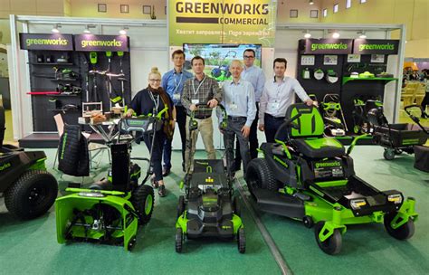Greenworks впервые приняла участие в главной парковой выставке России ...