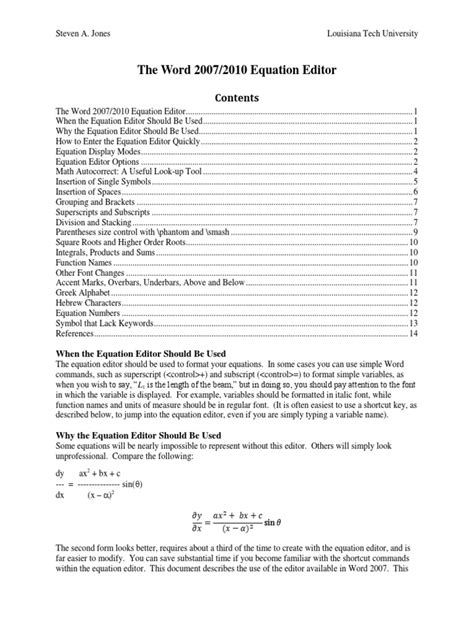 Image result for Word Equation Keyboard Shortcuts