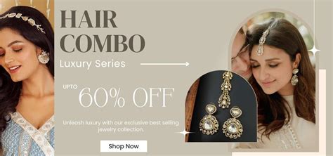 Shop Best Hair Jewellery Combos - Ishhaara