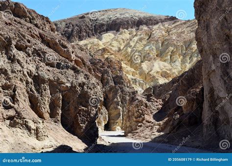 Golden Canyon, Star Wars Jawa Canyon, Death Valley, California, USA ...