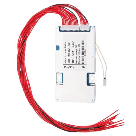 10s Bms 36v 50a Li Ion Pcb Protection Board Balance | Desertcart INDIA