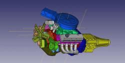 Image result for Scale Model Auto Engines