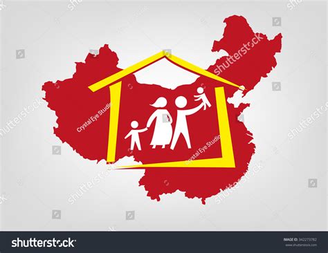China Abolished One-child Policy Concept Editable Stock Vector (Royalty ...