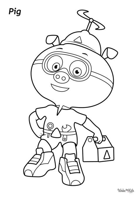Super Why! Coloring Pages (Free Printable PDFs) | WakeTheKids