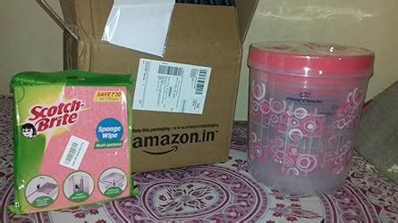 PRINCEWARE Twister Plastic Storage Containers, Set of 3, (5.1 Litre, 7. ...