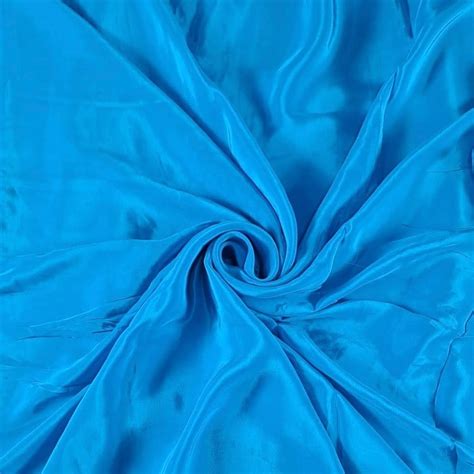 Firozi Blue Color Crepe Fabric (N72D)