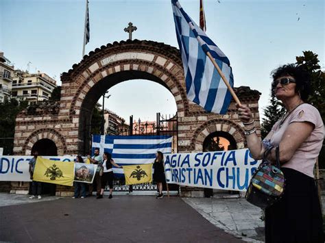 The debate goes on - Turkish president Erdogan formally makes Hagia ...