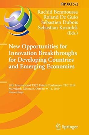 New Opportunities for Innovation Breakthroughs for Developing Countries ...