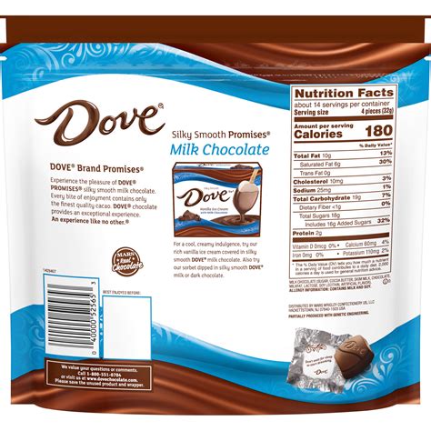 Mini Dove Chocolate Calories