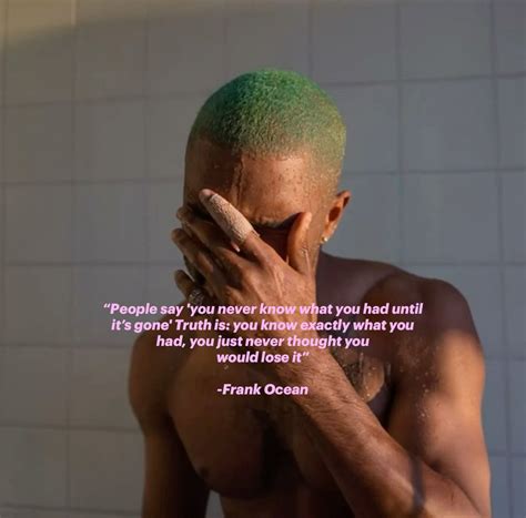 Frank Ocean quote 🌊 | Frank ocean quotes, Senior quotes, Pretty quotes