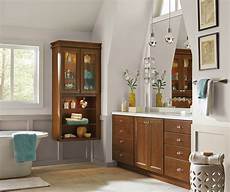 Bathroom Cabinets Ct by Cherry Cabinets In A Casual Bathroom Masterbrand Bathroom Cabinets Ct