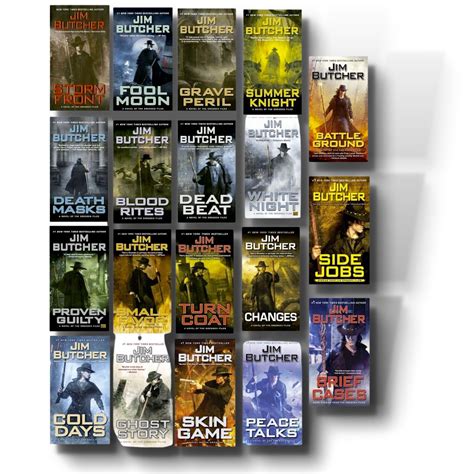 Complete Dresden Files Collection 1-19 Jim Butcher - Mass Market ...
